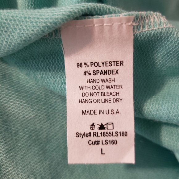 Pastel/Mint Chevron Animal Print Top - Picture 3 of 3